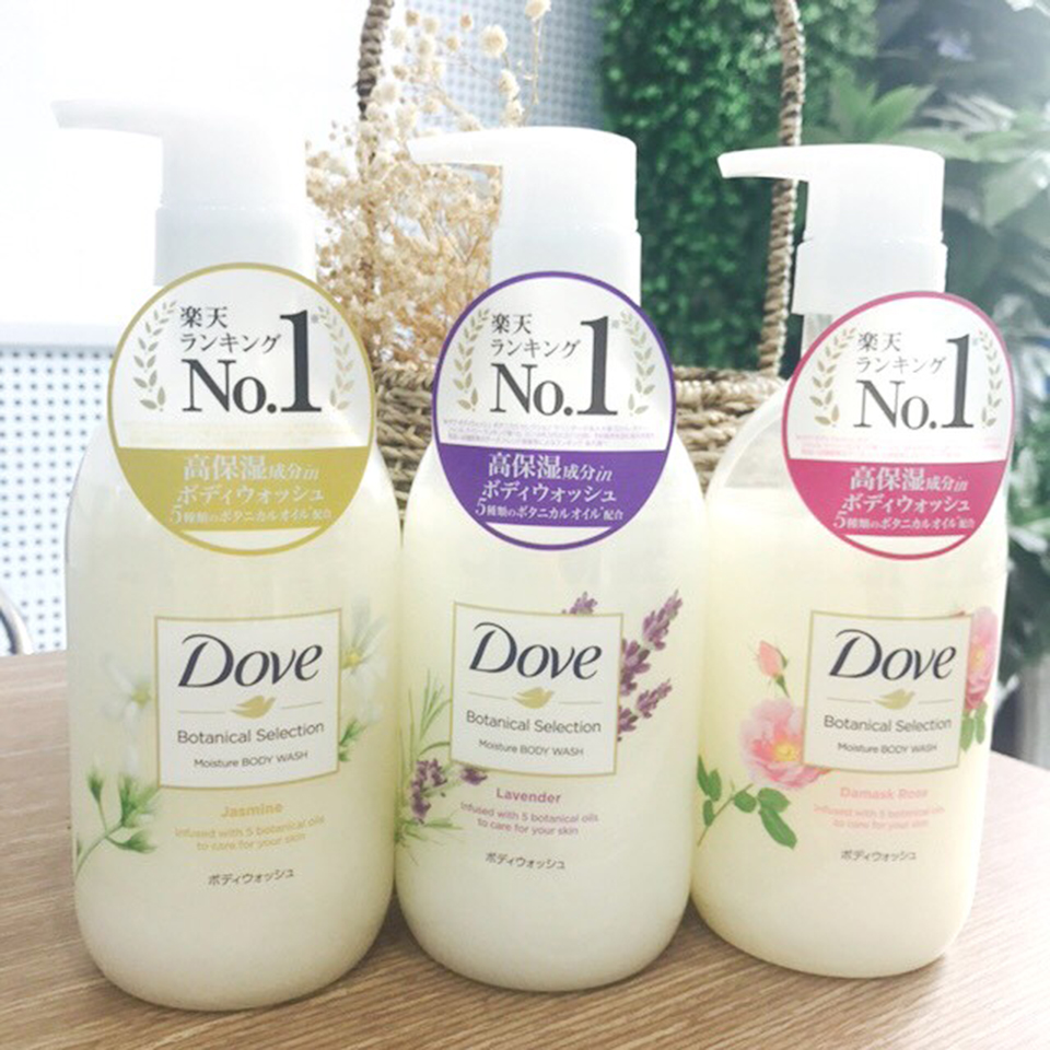 Sữa Tắm Dove Botanical Selection Moisture Body Wash